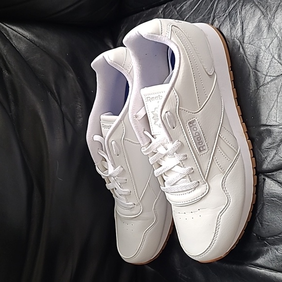 Reebok white leather sneakers  for man size 10 for 🇺🇸 - Picture 3 of 11